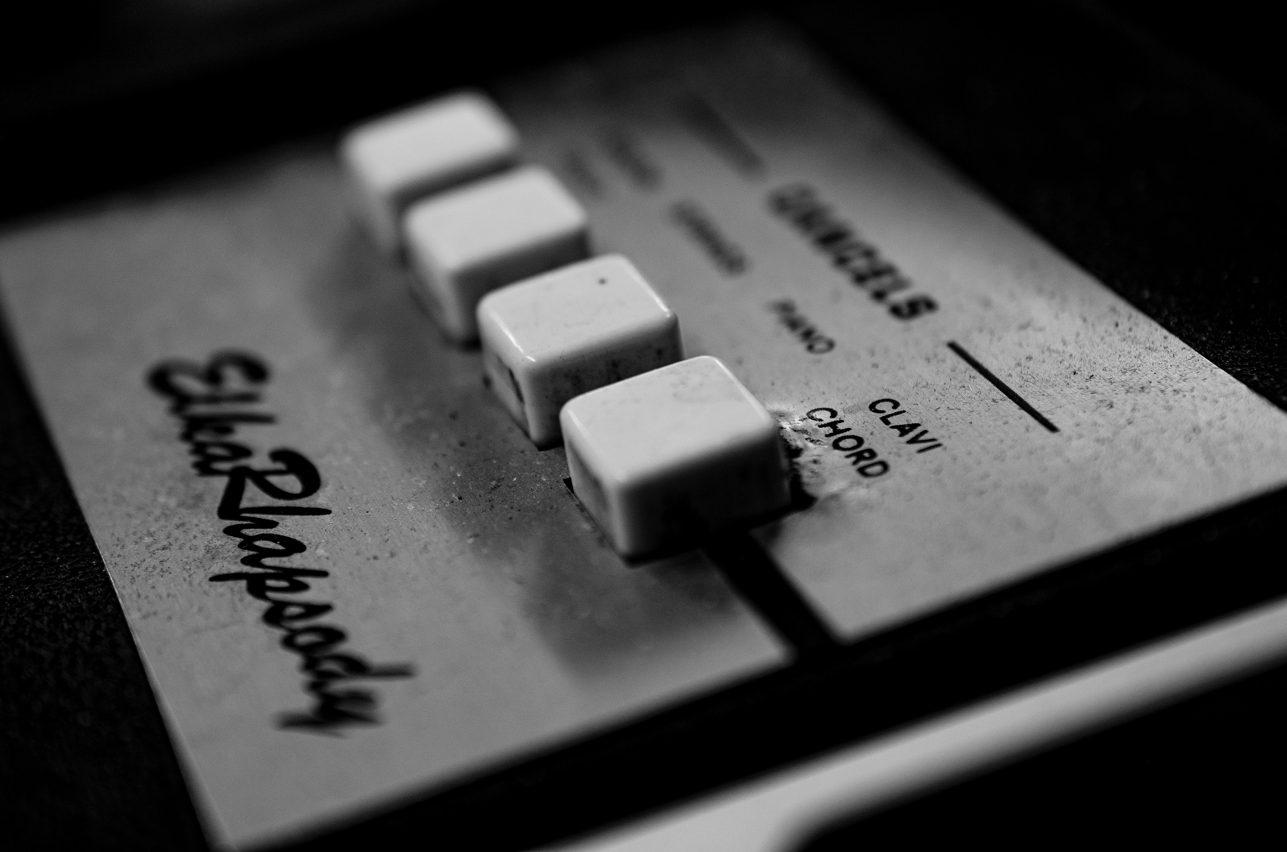 black and white piano keys